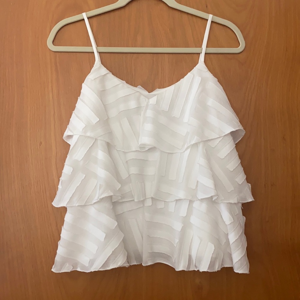 Waverly Grey white cami